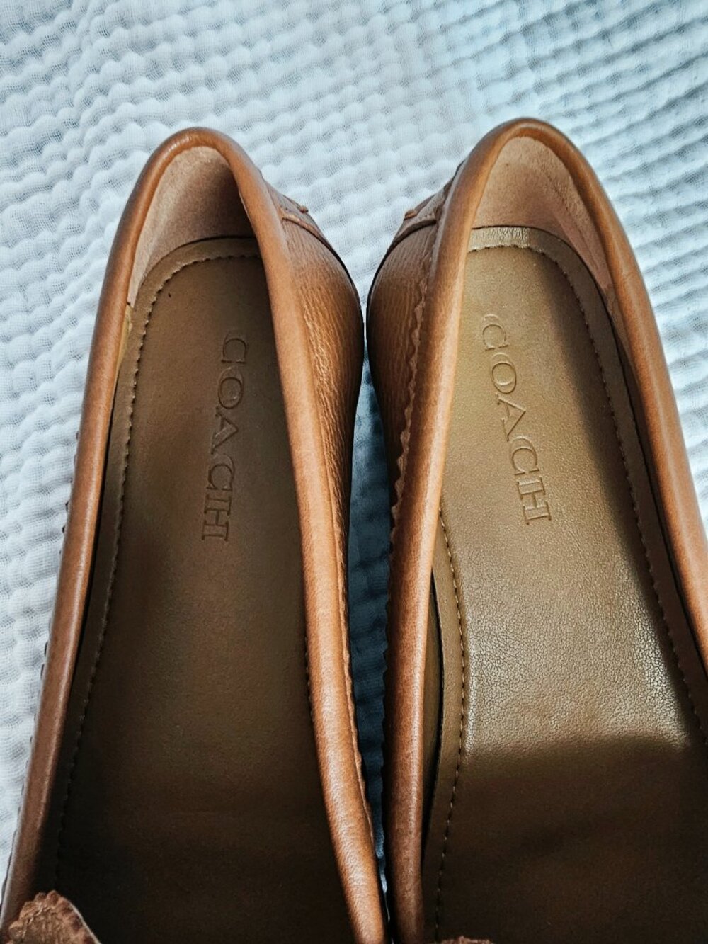 Coach Odette Moccasin Loafer | British Tan Leather | Sz 8 | NWOT - Picture 10 of 10